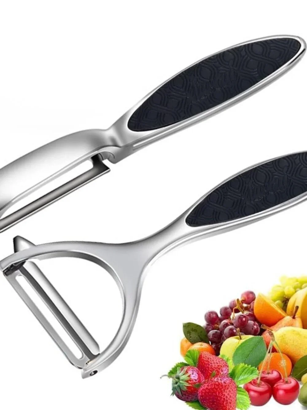 Vegetable Peeler, Stainless Steel Multi-function Potato Fruit Peeler Set, Y & I